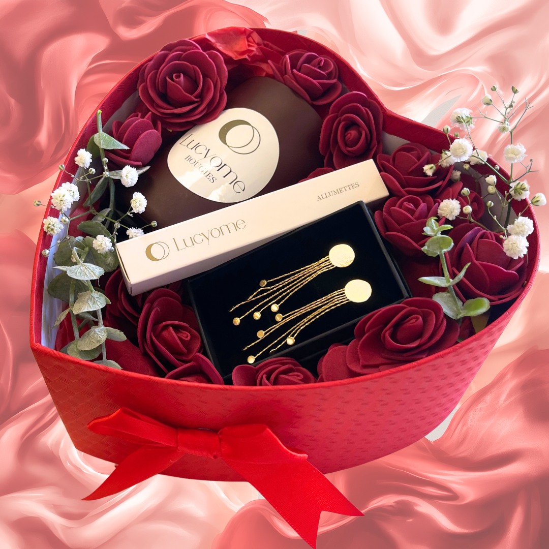 Coffret de marque bougie haut de gamme